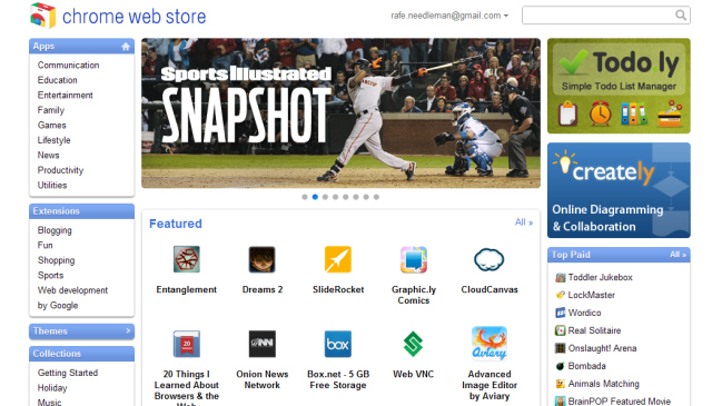 Google Chrome Web Store: